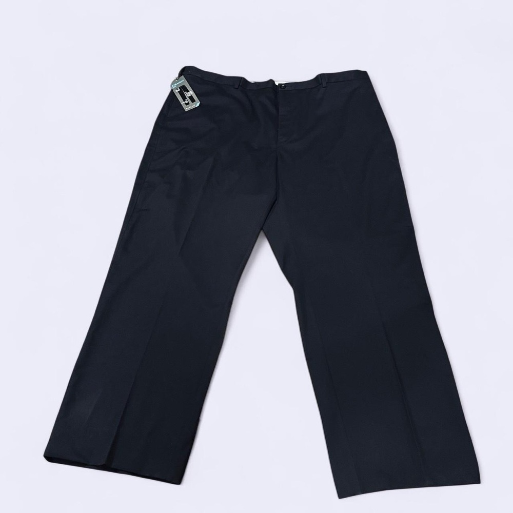 Savane Men's Black Performance Chino Pants 48x34 - Picture 2 of 5